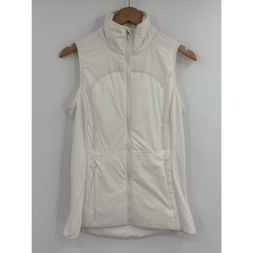 Lululemon Run For Cold Vest | White | Size 8
